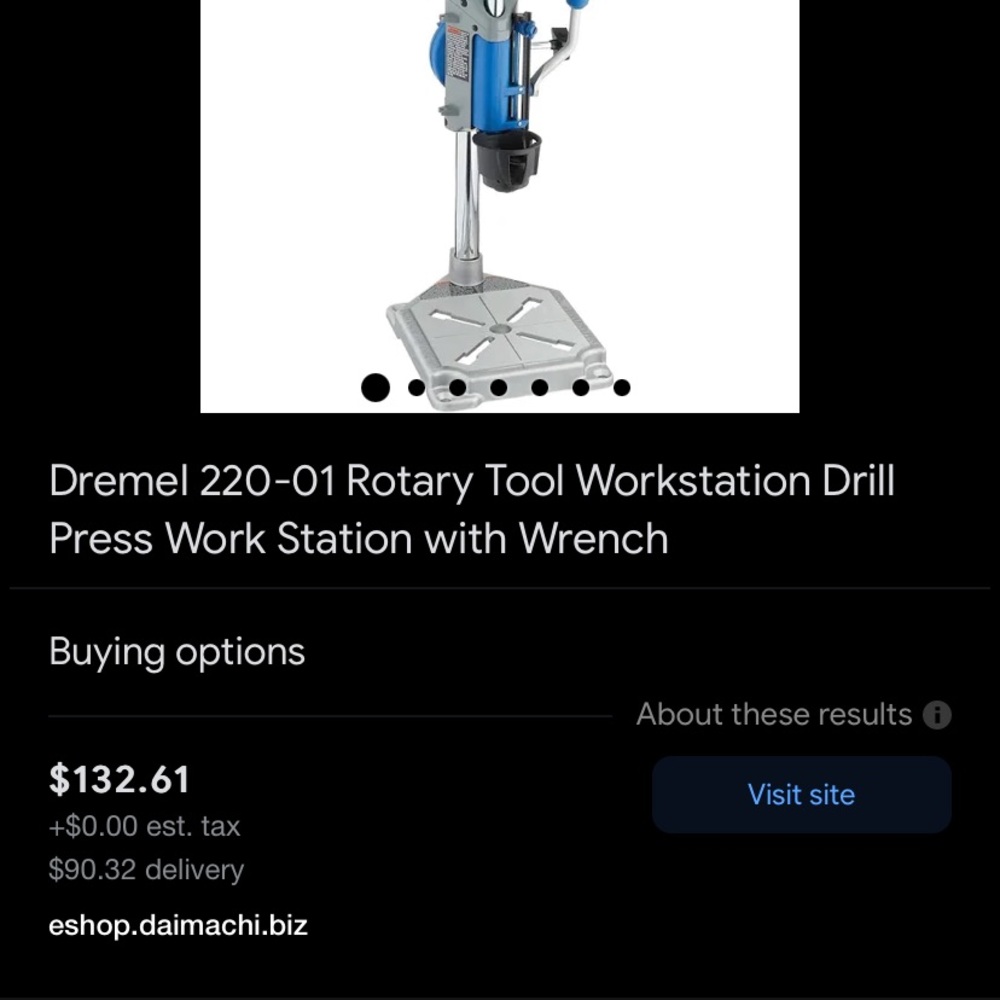 Dremel press brand new